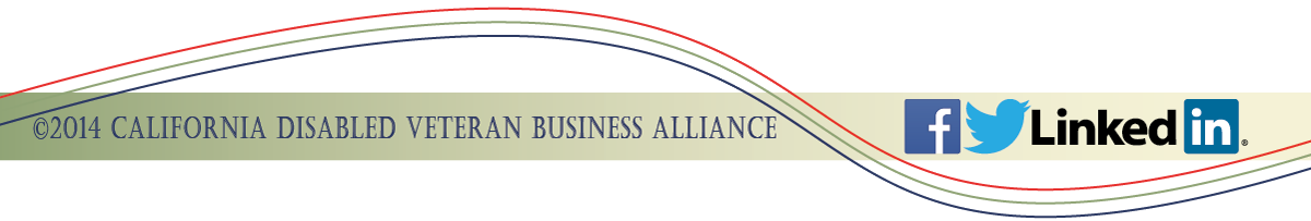 California Disabled Veteran Business Alliance Keeping the Promise Footer